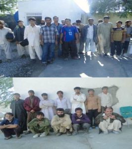 دستگیری ۳۰ تبعه بیگانه غیر مجاز در شهرستان بندرلنگه