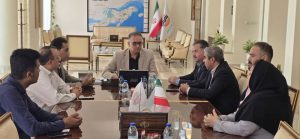 دیدار مدیرکل دفتر بازسازی و حفظ ذخایر ژنتیکی آبزیان سازمان شیلات ایران با معاون اقتصادی و سرمایه‌گذاری سازمان منطقه آزاد قشم