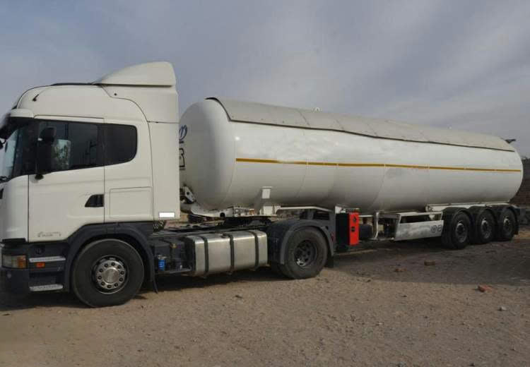 محموله 44 تنی گازمايع قاچاق در توقيف پليس