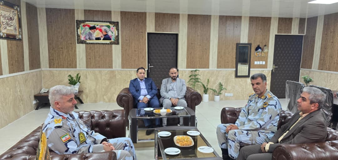 دیدار مدیرکل شیلات هرمزگان با فرمانده مرزبانی استان هرمزگان