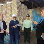 کشف بیش از ۱۶۰۰ تن برنج احتکار شده در بندرعباس