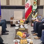 دیدار مدیر مخابرات منطقه هرمزگان با فرماندهی انتظامی استان به مناسبت هفته ناجا