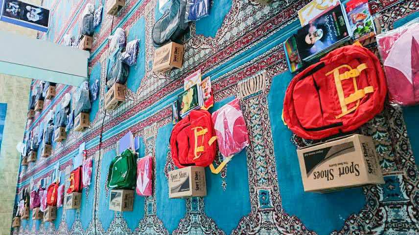 اهدای ۱۵۰ بسته حمایتی به دانش‌آموزان نیازمند درپهن