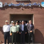 بهره‌برداری از ساختمان جدید پلیس‌راه کهورستان – لار